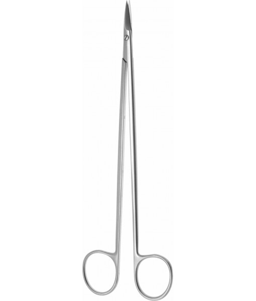 ELCON VESSEL SCISSORS 190MM CURVED, POINTED ST